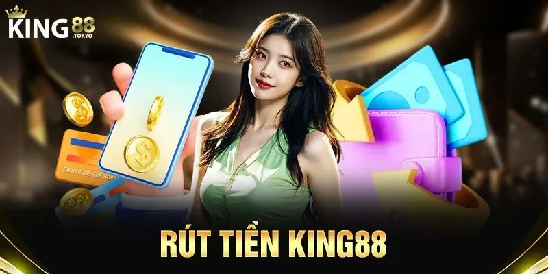 Rút tiền King88 - Thao tác rất đơn giản, nhận tiền liền tay